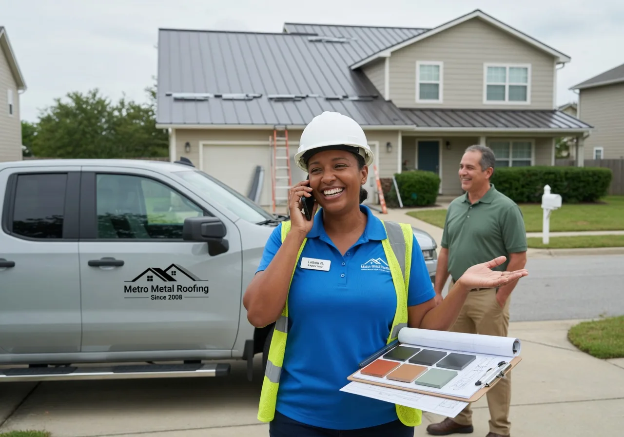 Storm Damage Metal Roof Repair in Cummington, MA